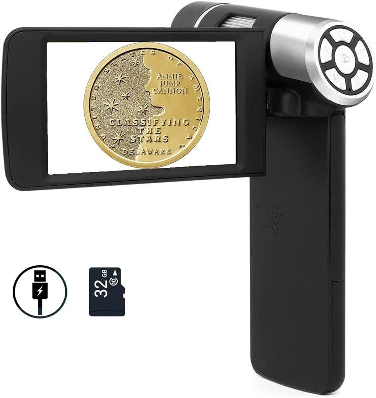 andonstar handheld microscope reversible screenfor 로고
