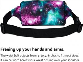 img 1 attached to HotStyle 521S Small Fanny Pack Waist Bag For Women, 8.0"X2.5"X4.3