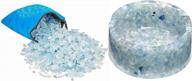 2 natural aquamarine tumbled chip stones & 1 orgone crystal healing stone bowl - 0.5lb sunyik pack logo