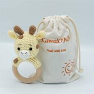 kawaiono handmade crochet amigurumi teething logo