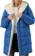 womens winter sherpa fleece hooded women's clothing - coats, jackets & vests logo