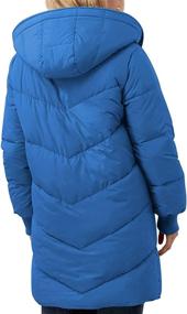 img 1 attached to Womens Winter Sherpa Fleece Hooded Women's Clothing - Coats, Jackets & Vests