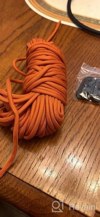 img 1 attached to Multifunctional 6Mm Floating Rope With Aluminum D-Ring Locking Carabiner - Ideal For Boat Mooring, Kayaking, Canoeing, Camping, Hiking, And More! review by Tim Wheeler