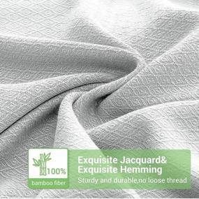img 2 attached to Stay Cool And Comfortable All Year Round With LUXEAR Natural Bamboo Cooling Bed Blanket