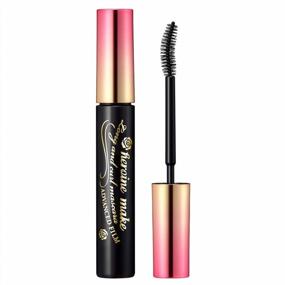 img 3 attached to 💄 KISSME HEROINE MAKE Advanced Film Long and Curl Mascara - Jet Black (01)