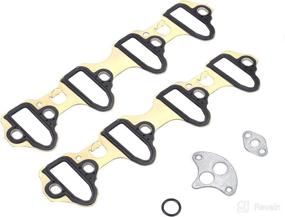 img 3 attached to LIMICAR Intake Manifold Gasket Set MS98016T: Perfect Fit for Avalanche Silverado Suburban Tahoe GMC Sierra 4.8L 5.3L 6.0L Engines