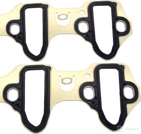 img 2 attached to LIMICAR Intake Manifold Gasket Set MS98016T: Perfect Fit for Avalanche Silverado Suburban Tahoe GMC Sierra 4.8L 5.3L 6.0L Engines