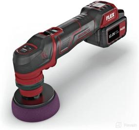 img 3 attached to 💪 Buy FLEX PXE 80 12.0-EC Set: Cordless Multi-Polisher Set with Two 2.5Ah Batteries, Charger & Soft Bag