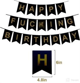 img 2 attached to 🎉 Dirty 30 Birthday Decorations: Ideal Gifts for Him and Her - Party Supplies, Happy Birthday Banner, and Hanging Swirls