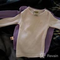 img 1 attached to Sweet & Sassy Girls' Thermal Underwear Set – 2-Piece Waffle Knit Top and Long Johns (Sizes 2T-16) review by Mike Slippy