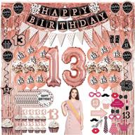 13th birthday decorations girls backdrops логотип