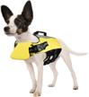 popetpop dog life jacket swimming dogs logo