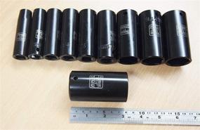 img 2 attached to 🔩 38 Pieces 1/2" and 3/8" Dr. Duo Metric SAE Impact Socket Set - Deep and Shallow