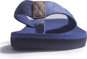 img 3 attached to Get Beach Ready With FITORY Men'S Comfortable Flip-Flops In Sizes 6-15
