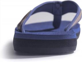 img 2 attached to Get Beach Ready With FITORY Men'S Comfortable Flip-Flops In Sizes 6-15
