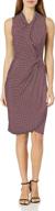 lark ro sleeveless pleated delicate women's clothing : dresses logo