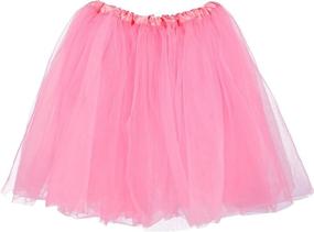 img 4 attached to 💃 My Lello 3 Layer Ballerina Skirt for Girls 4T-10Yr Clothing at Skirts & Skorts