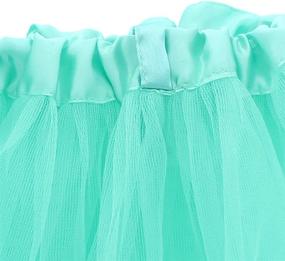 img 2 attached to 💃 My Lello 3 Layer Ballerina Skirt for Girls 4T-10Yr Clothing at Skirts & Skorts