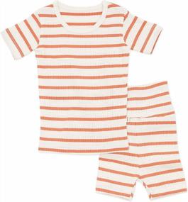 img 4 attached to AVAUMA Baby Boys Girls Pajama Set 6M-7T Kids Cute Toddler Snug Fit Pjs Cotton Sleepwear