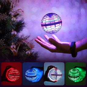 img 3 attached to Magic Hover Ball With Hand Control, Flying Orb Ball Toys, Boomerang Ball With 360° LED Lights, Stress Relief Toys, Cool Stuff For Kids, Teens, And Adults - Perfect Outdoor Gift For Boys And Girls