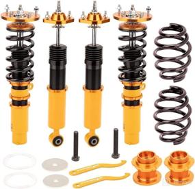 img 4 attached to MaXpeedingrods Coilovers Adjustable With 24 Damping Level Setting For BMW E46 316I 318D 320I
