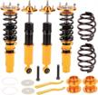 maxpeedingrods coilovers adjustable with 24 damping level setting for bmw e46 316i 318d 320i logo
