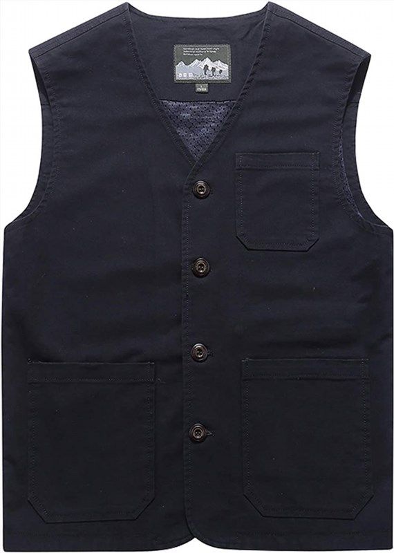 Buy AMEBELLE Fishing Vest for Men Plus Size Outdoor Casual
