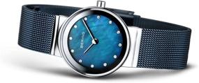 img 2 attached to ⌚ Bering Time Women's Slim Watch 10126-307, 26MM Case, Classic Collection, Stainless Steel Strap, Scratch-Resistant Sapphire Crystal, Minimalistic Design - Designed in Denmark