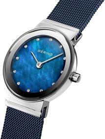 img 3 attached to ⌚ Bering Time Women's Slim Watch 10126-307, 26MM Case, Classic Collection, Stainless Steel Strap, Scratch-Resistant Sapphire Crystal, Minimalistic Design - Designed in Denmark