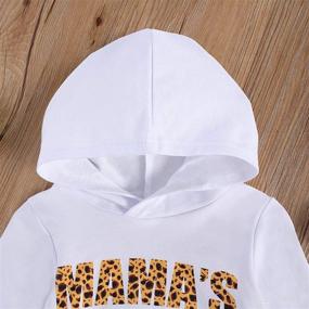 img 1 attached to 👪 Unisex Toddler Hooded Pullover Sweatshirt | Dad & Mom Zip-Up Hoodies | Fall/Winter Outfits for Boys & Girls