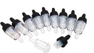 🔌 10 pack of shinein clear plastic one way check valve for aquarium air pump replacement and fish tank airflow control логотип