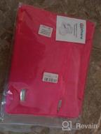img 1 attached to Qishare 11.6 12" Laptop Shoulder Bag Case For Surface Pro 6/5/4/3 & MacBook Air 11 12 - Pink review by Montez Parson
