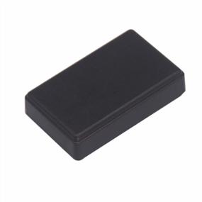 img 2 attached to Набор из 5 АБС-пластиковых электрических коробок черного цвета размером 2,28 х 1,38 х 0,59 дюйма (58 х 35 х 15 мм), идеально подходящих для силовых соединений и электронных проектов