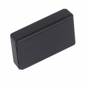 img 1 attached to Set Of 5 ABS Plastic Electrical Project Boxes In Black, Measuring 2.28 X 1.38 X 0.59 Inch (58 X 35 X 15 Mm), Ideal For Power Junctions And Electronic Projects