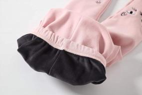img 1 attached to IRELIA Winter Girls Cotton Warm Fleece Lined Leggings