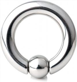 img 4 attached to Ruifan 316L Surgical Steel Spring Action Captive Bead Ring CBR 2G 4G 6G 8G 0G 00G