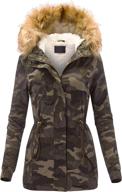 fashionmille street hooded anorak fwj1131 olive s women's clothing at coats, jackets & vests logo