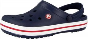 img 1 attached to 👞 Navy Crocs Unisex Crocband Shoes: Men's Stylish Footwear