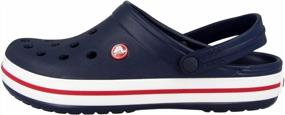 img 4 attached to 👞 Navy Crocs Unisex Crocband Shoes: Men's Stylish Footwear