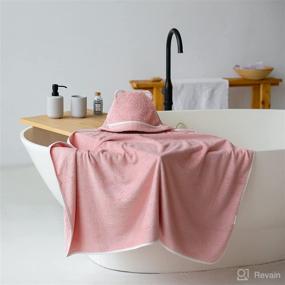 img 1 attached to Premium Baby Bath Towel Organic Baby Care for Bathing
