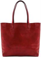 floto piazza leather grain calfskin women's handbags & wallets ~ totes logo