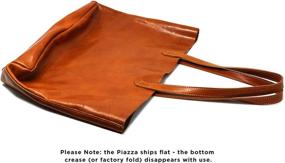 img 1 attached to Floto Piazza Leather Grain Calfskin Women's Handbags & Wallets ~ Totes