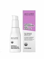 revive your skin with acure radically rejuvenating rose argan oil - 100% vegan and packed with anti-aging benefits logo