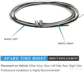 img 1 attached to 🔧 Honda Odyssey Sliding Door Cable Repair Kit - Replaces 72010-TK8-A12 | 2011-2017 Compatible