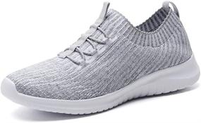 img 4 attached to LANCROP Womens Athletic Walking Shoes Women's Shoes : Athletic