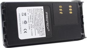 img 1 attached to Литий-ионный аккумулятор Motorola HT750, HT1225, HT1250, HT1550 HNN9013 и HNN9013D 2100 мАч с зажимом для ремня
