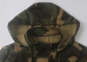 img 1 attached to Bodycon Camouflage Military Pockets Lightweight Women's Clothing ~ Coats, Jackets & Vests