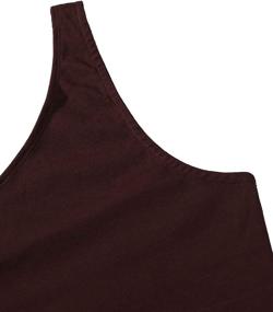 img 2 attached to Verdusa Shoulder Sleeveless Leotard Bodysuit Women's Clothing : Bodysuits