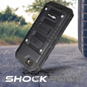 img 2 attached to Waterproof Case Metal Diving Protection Cover Dustproof Shockproof Outdoor Sports Special Mobile Phone Case Strong And Sturdy For Iphone6S&6 Plus (Black, Iphone6/6S Plus)