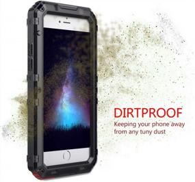 img 1 attached to Waterproof Case Metal Diving Protection Cover Dustproof Shockproof Outdoor Sports Special Mobile Phone Case Strong And Sturdy For Iphone6S&6 Plus (Black, Iphone6/6S Plus)